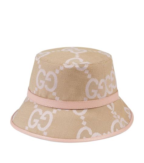 pink gucci bucket hat.